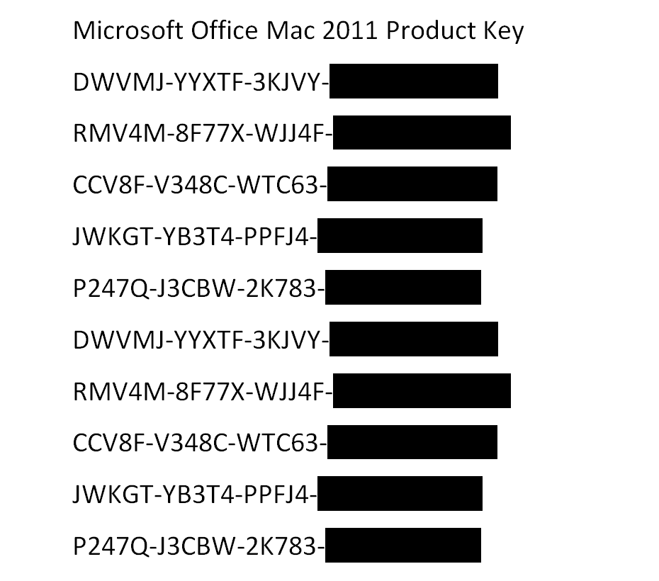 product key for microsoft office 2004 for mac